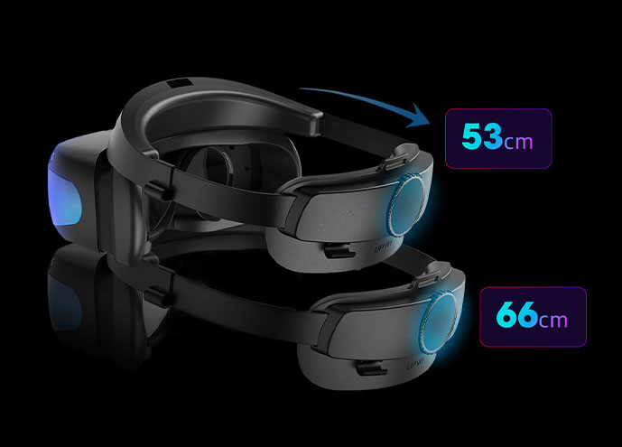 DPVR E4 (Black) PCVR PC Gaming - 120hz Refresh Rate - Inside out